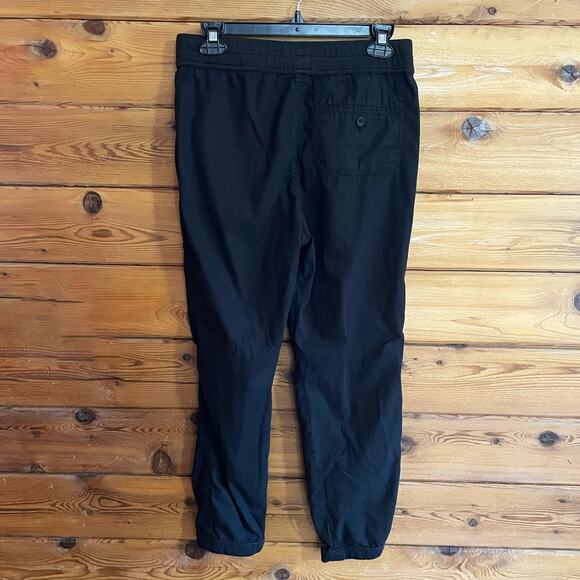 Standard James Perse Pant Size 1/Small Black Soft Drape Cotton Twill Utility - Picture 4 of 8